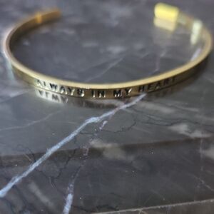 Gold Bangle Bracelet